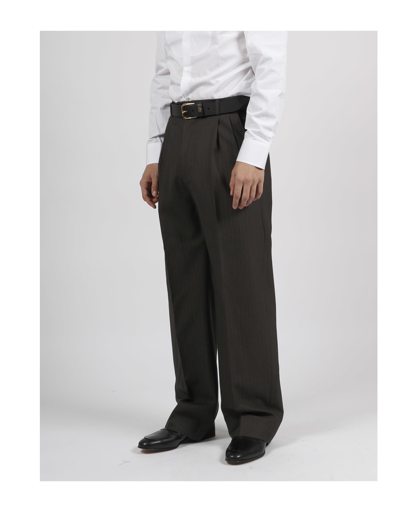 Gucci Pinstripe Wool Pants